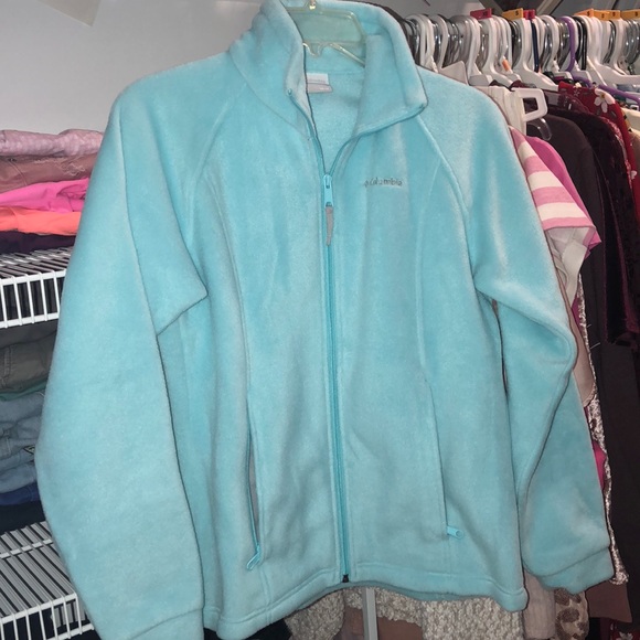 Ice blue Columbia Fleece - Picture 1 of 3